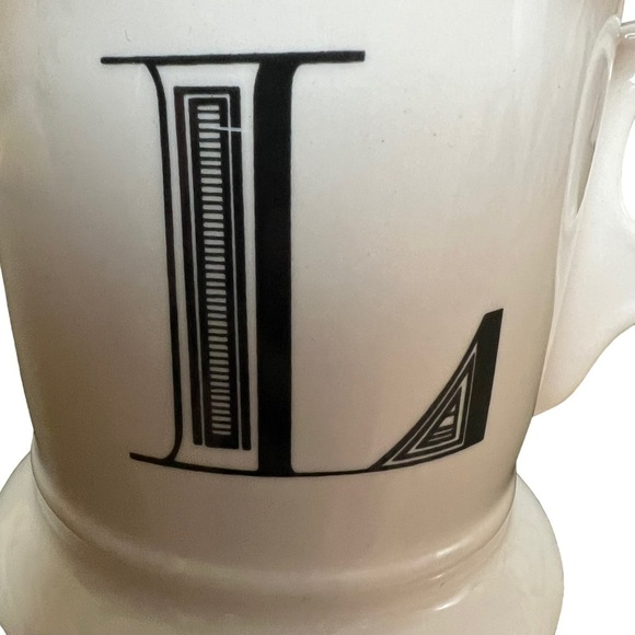 Anthropologie Letter L Monogram Mug Excellent Condition - Picture 2 of 6